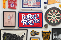 BUFFALO FOREVER CAMP FLAG