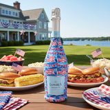 Stars & Stripes Prosecco Bottle Wrap