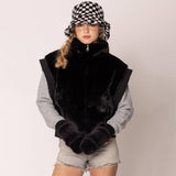 FURRY GLOVES