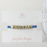 Sorority Cord Bracelet: ♡APHI♡