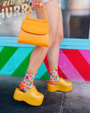 DITSY FLORAL SHEER SOCK