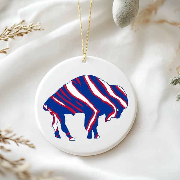 BUFFALO WAVE ORNAMENT