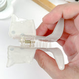 Super cute cat bow hair Claw Clip: White