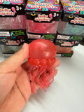 Sequin Glitter jellyfish squishy sensory toy-no brand: Jelly Green-Highly recommended