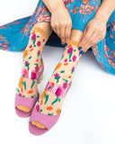 DITSY FLORAL SHEER SOCK