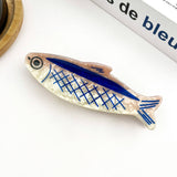 Sardine-Shaped Hair Claw Clip, Ocean Style Hair Clip: Mini Clip