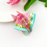 Fresh & Elegant Watermelon Acetate Hair Claw Clip: Pink