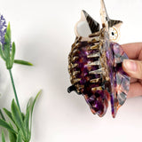 Owl Hair Clip,Animal Claw Clip