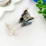 Martini Glass Cocktail Acrylic Hair Claw Clip: Cocktail