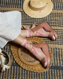 CHERRY BLOSSOM SHEER CREW SOCK