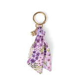 Floral Satin Keychain: Waterfall Floral