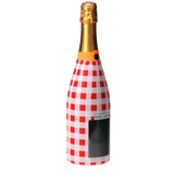 Red & White Gingham  Champagne