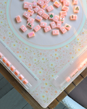 PEACHES N CREAM MAHJONG MAT