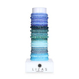 Knoxville 4mm Crystal Bracelet- Denim