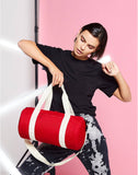 BagBase Mini Barrel Bag | 12 Litre Duffle | Carry Handles | 5 Colours | One Size: Classic Red/Off White / One Size
