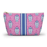 Britt Mills Mahjong Tile Pouch: Palm Beach Teal