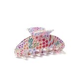 Floral Claw Clip: Summer Meadows