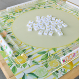 LEMON CITRUS MAHJONG FRUIT MAT