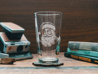 Vintage Santa Face Glasses: Old Fashioned