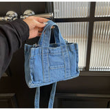 Vintage Simple Small Shoulder Bags MK2BLW6W10BBG803: Light Blue