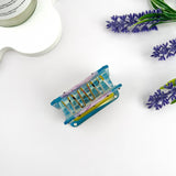 Creative Cartoon Cassette Tape Acetate Hair Claw Clip: Yellow