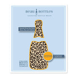 Tan Leopard Champagne Bottle Wrap