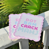 DOT BAM CRACK MAHJ SHUFFLER CARDS