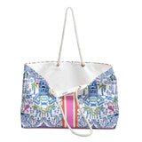 Britt Mills Mahjong Tote Bags: Aria (Blue)