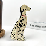 Cute Dog Series Claw Clip, Chow Chow Dalmatian Hair Clip: Bullfight