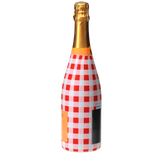Red & White Gingham  Champagne
