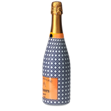 Navy & White Cane  Champagne