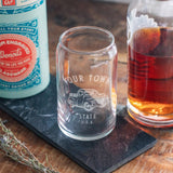 Custom West Virginia Town Glasses: Old Fashioned / Truck