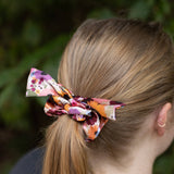 Satin Scrunchie: Countryside Blooms