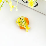 Ocean Fish Mini Claw Clip, Whale Hair Clip: Pink