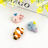Ocean Fish Mini Claw Clip, Whale Hair Clip: Clownfish