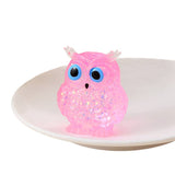 Maltose Realistic Owl Squeeze Toy: Purple