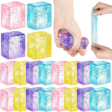 Maltose Stress Relief Ball glitter squishy toy-random color: 4cm Textured ball