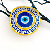 Sun Eye Glassy Round Creative Hair Claw Clip: E