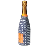 Navy & White Cane  Champagne