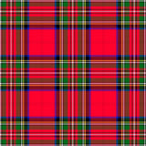 Red & Green Christmas Tartan Prosecco Bottle Wrap