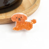 Mini Dog Series Hair Claw Clips, Cute Puppy Animal Hair Clip: K
