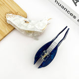 Humpback Whale Claw Clip, Marine Life Series Hair Clip: Blue