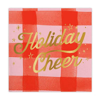 HOLIDAY CHEER NAPKINS