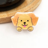 Mini Dog Series Hair Claw Clips, Cute Puppy Animal Hair Clip: K