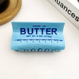 Butter Shaped Hair Claw Clip, Creative Food Hair Clip: Yellow