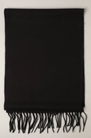 M R K T BLACK SCARF