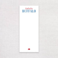 LET’S GO BUFFALO NOTEPAD