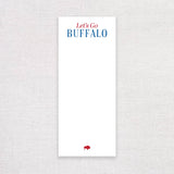 LET’S GO BUFFALO NOTEPAD