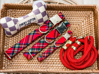 Tartan Plaid Flannel Dog Collar